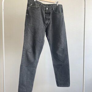 COS - Regular Fit - faded black/grey denim - 34/32